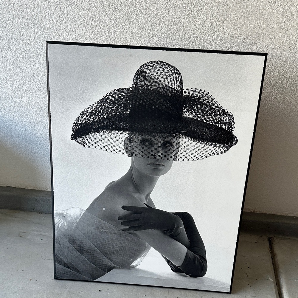 Black and White Fashion Art Print